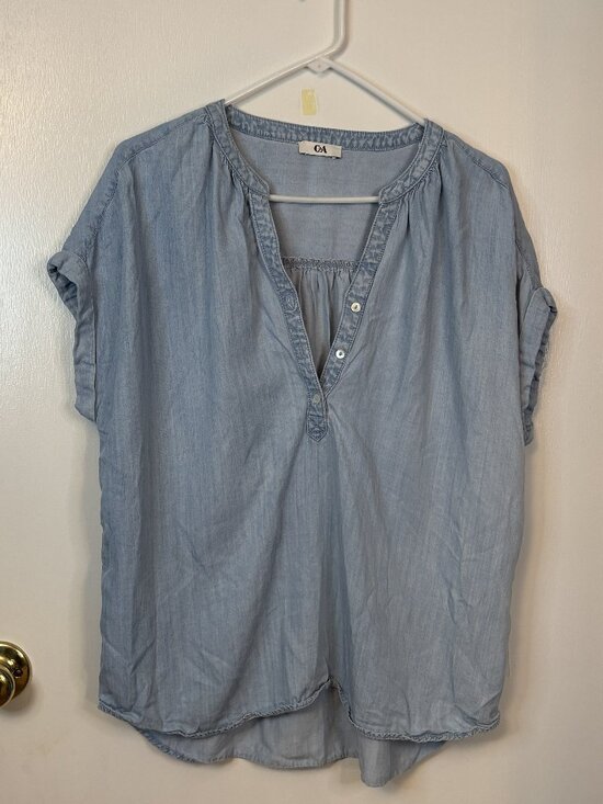 C&A Tops - C&A Chambray Denim top